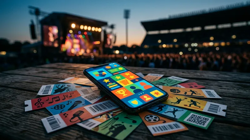 Jeux pour gagner des places de concert, cinéma et événements sportifs
